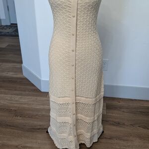 PAIGE Faustine Dress - Ecru